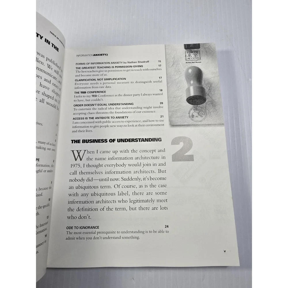 Information Anxiety 2 by Richard Saul‎ Wurman (2000, Trade Paperback)
